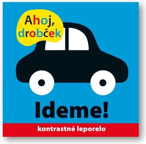 Hola pequeñín, ¡vamos! libro de contraste