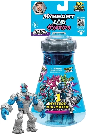 Figura MRBEAST Lab Hybrids Hyper Fusion – mezcla y combina misteriosa