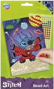 Creación de cuadro Stitch – set creativo con pegatinas de cuentas