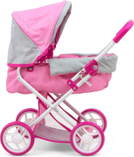 Cochecito para muñecas Milly Mally Alice Prestige Pink