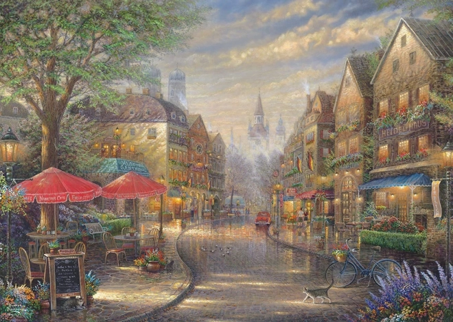 Puzzle SCHMIDT cafetería en Múnich – 1000 piezas
