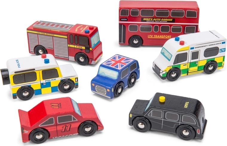 Coches de madera londinenses Le Toy Van