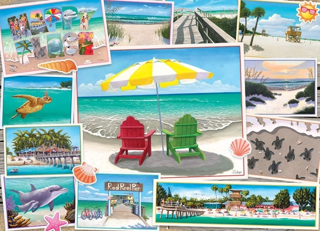 Puzle Lugar feliz de 1000 piezas de Cobble Hill