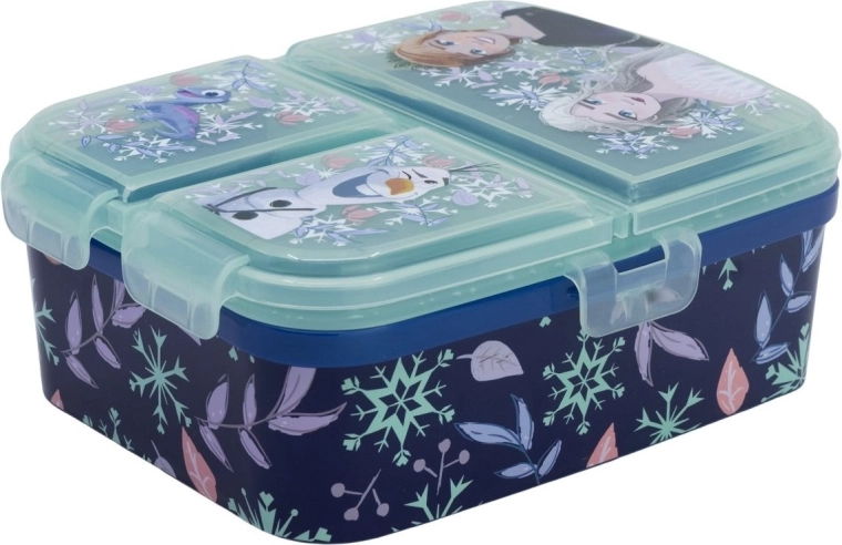 Stor XL caja de almuerzo con compartimentos Frozen