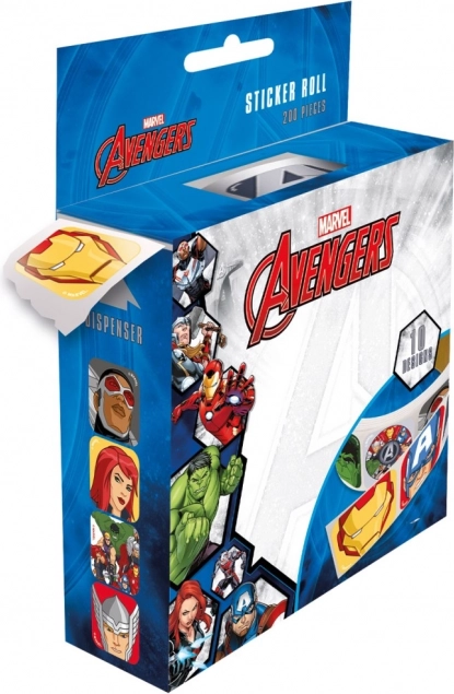 Set de pegatinas Avengers