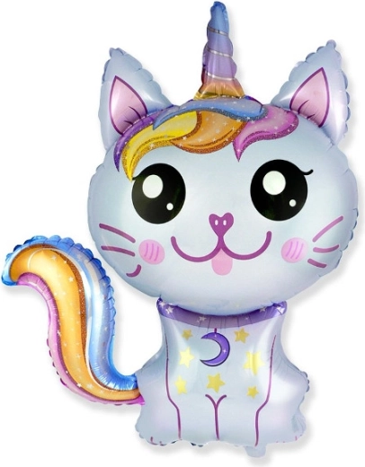 Globo de foil Gato Mágico