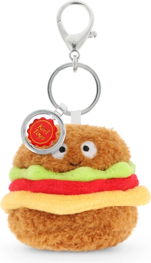 Keeleco colgante para bolso con forma de hamburguesa 12 cm