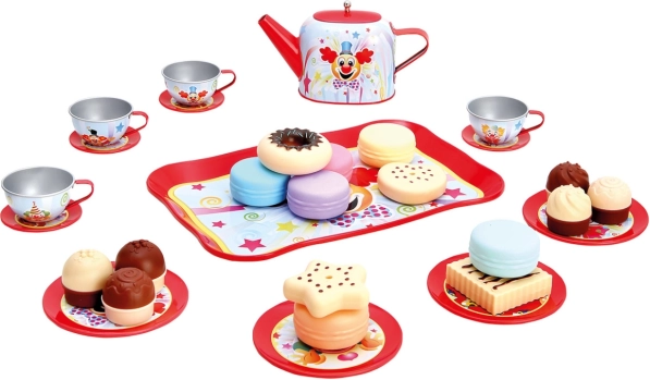 Bino set de té infantil con dulces