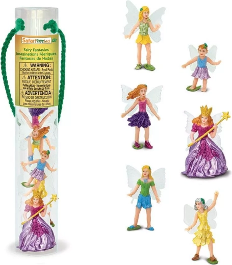Safari Ltd. tubo de diseño con figuras de hadas de cuento