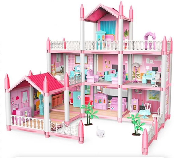 Casita de muñecas Villa Residencia