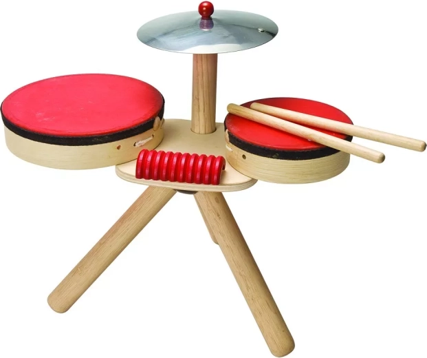 Set infantil de instrumentos de percusión PlanToys