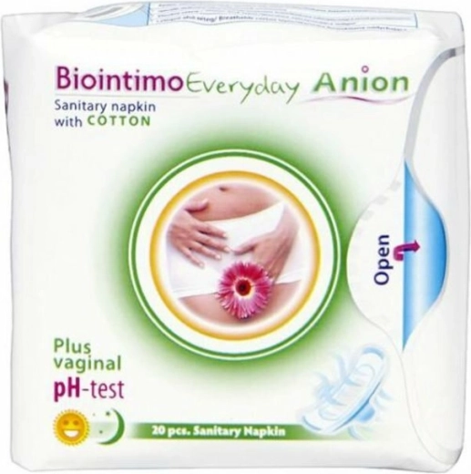 Biointimo Anion salvaslips íntimos para uso diario 20 uds
