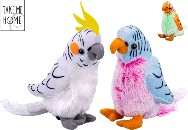 Loro de peluche Take Me Home 20 cm