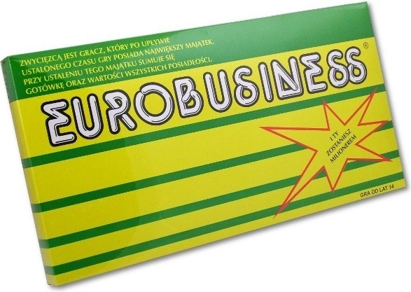 Eurobusiness – juego de mesa estratégico inspirado en MONOPOLY