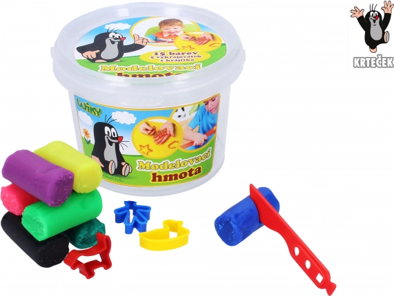 Set de plastilina Doh Krtek 450 g