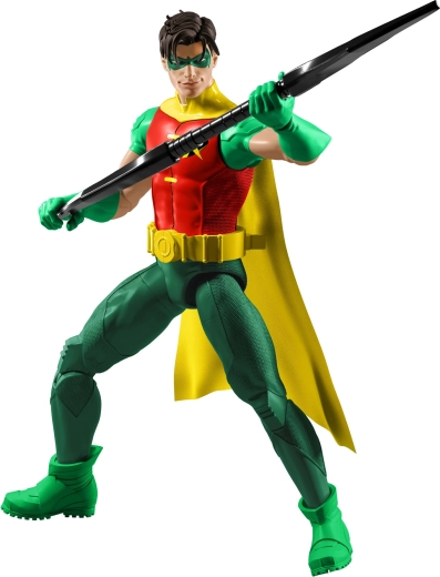 Figura de acción Robin de DC Comics con accesorios