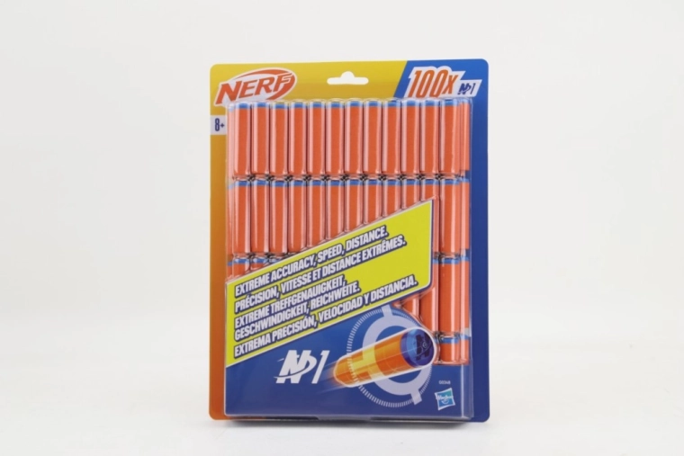 Nerf N‑Series N1 dardos de espuma de repuesto (100 uds)