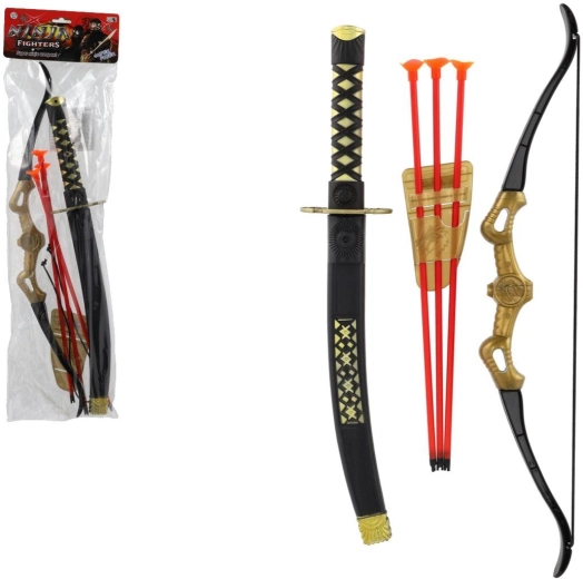 Set ninja con espada y accesorios