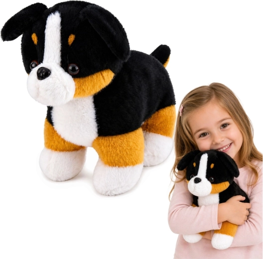 Peluche de perro boyero de Berna – suave para abrazar 30 cm