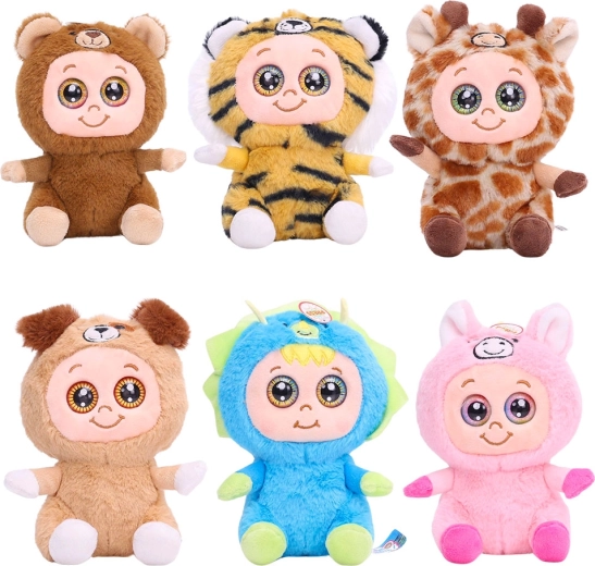 Sparkys ZOO edición animal de peluche con ojos luminosos y sonido 20 cm - 1 unidad