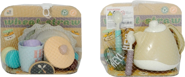 Juego infantil de utensilios de cocina