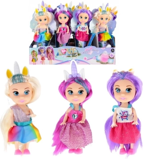 Muñeca unicornio - 1 pieza