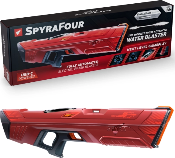 Spyra SpyraFour bláster de agua eléctrico