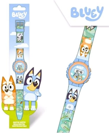 Reloj digital Bluey