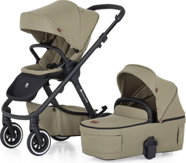 Cochecito combinado Petite&Mars Icon 2v1 dove grey lite air