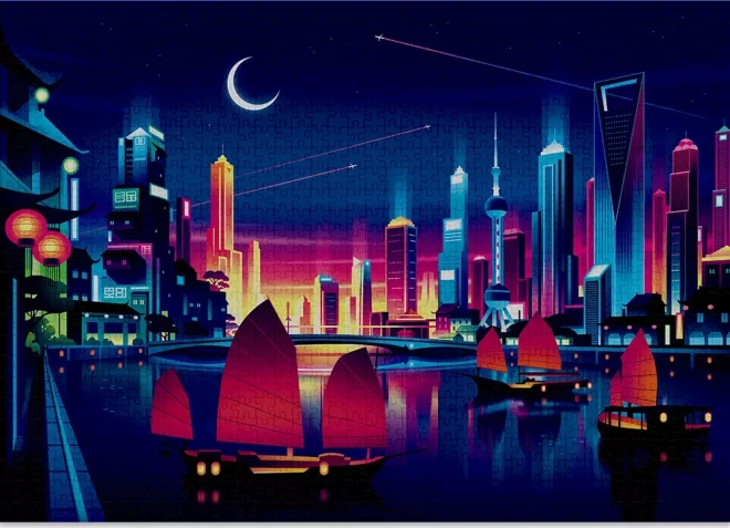 Puzzle CLOUDBERRIES Skyline – 1000 piezas