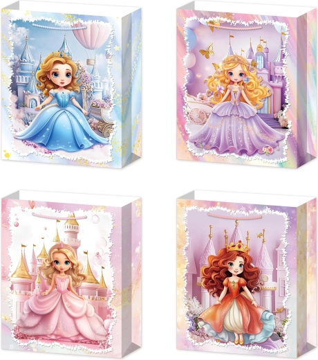 Bolsa de regalo tamaño M con motivo de princesas