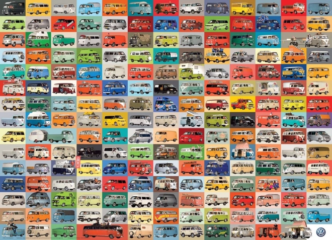 Puzzle EUROGRAPHICS VW Groovy Bus – 1000 piezas