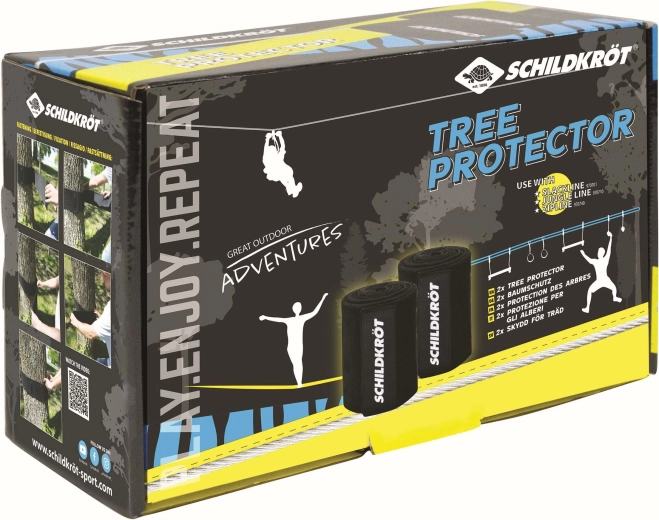 Protección de la corteza de los árboles Schildkröt para slackline