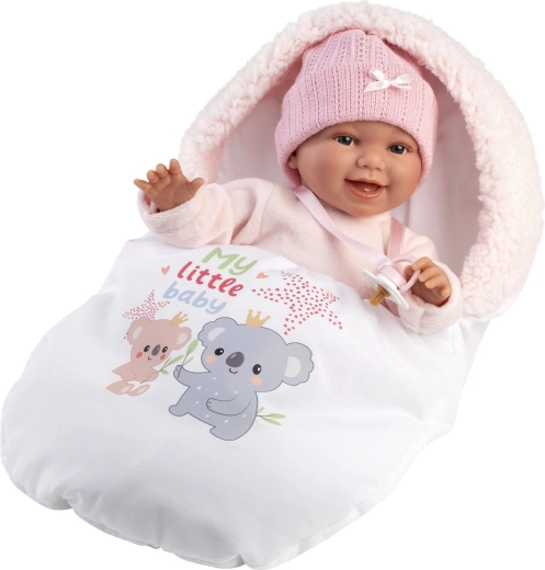 Muñeco bebé realista Llorens NEW BORN con sonidos 38 cm