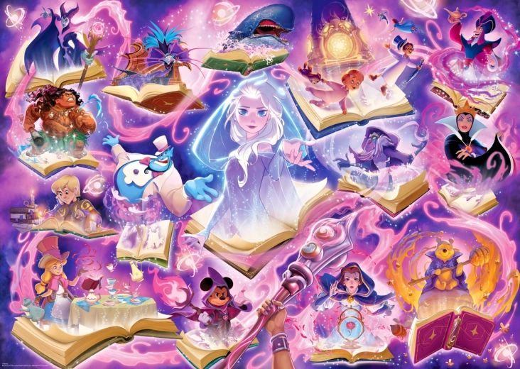 Puzzle Ravensburger Disney Lorcana Glimmers of the Realm: Amatista 1000 piezas