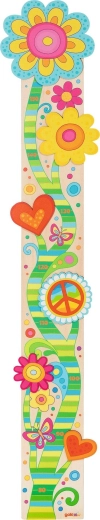 Metro infantil de madera de pared Goki Floranella - 1 unidad
