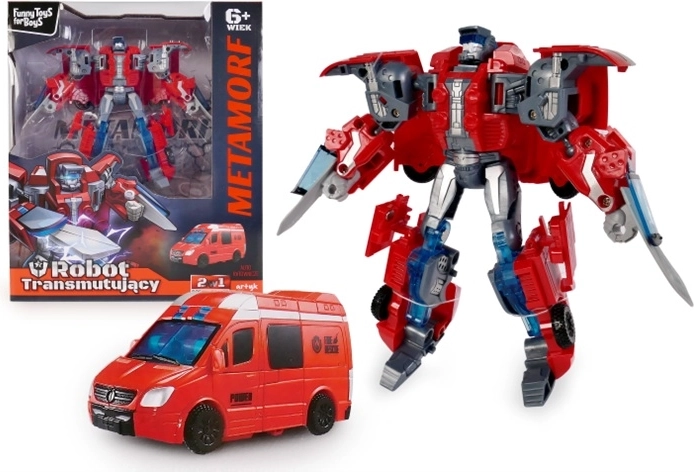 Ambulancia y robot transformables Pogotowie