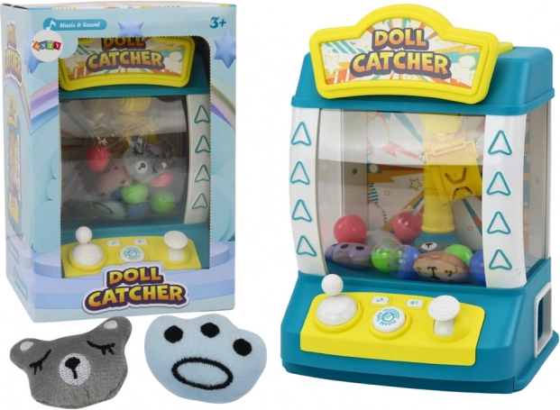 Mini máquina recreativa para atrapar peluches