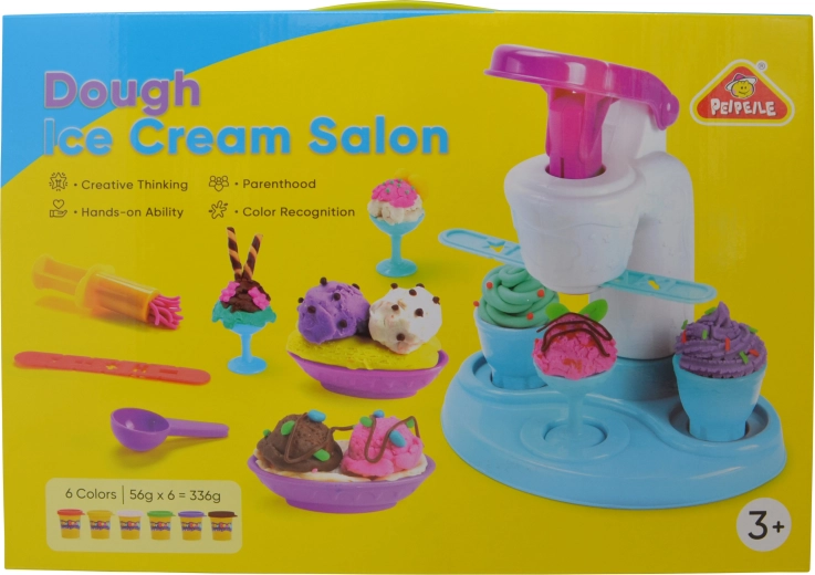 Set de plastilina para hacer helados