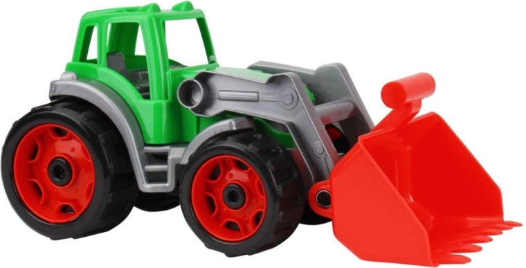 Excavadora con cuchara – vehículo de construcción de plástico para niños