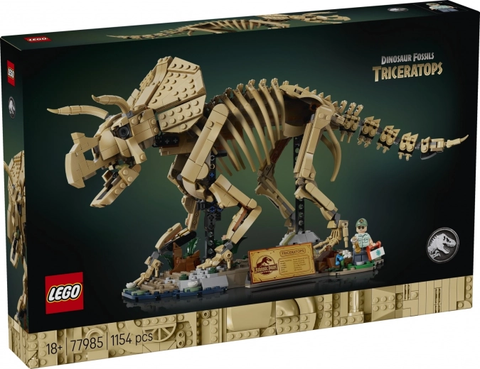 LEGO Jurassic World fósiles de dinosaurio: Triceratops