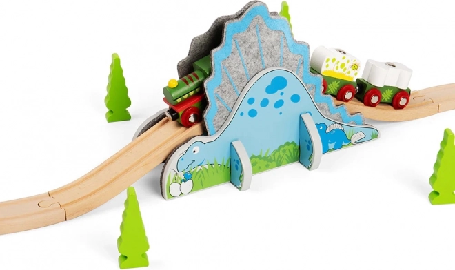 Túnel de dinosaurio Bigjigs Rail