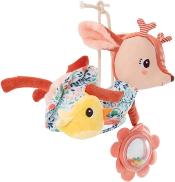 Lilliputiens juguete de peluche con actividades Ciervita Stella