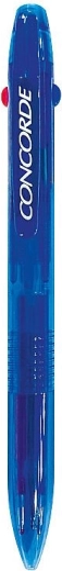 Bolígrafo de gel Concorde Trix 3 en 1 borrable 0,7 mm + 4 recambios