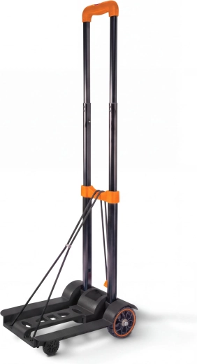 Carretilla plegable con correa de sujeción, capacidad de carga de 50 kg