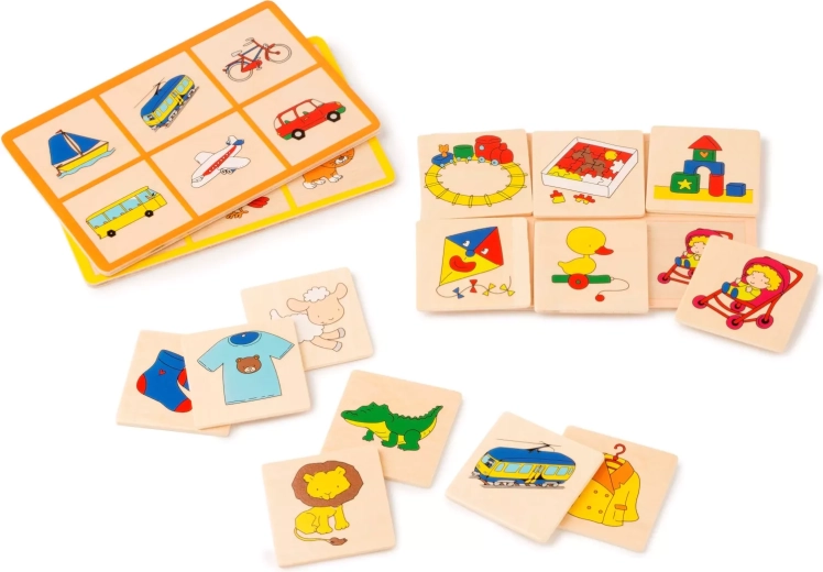 Toys for life juego de bingo de vocabulario