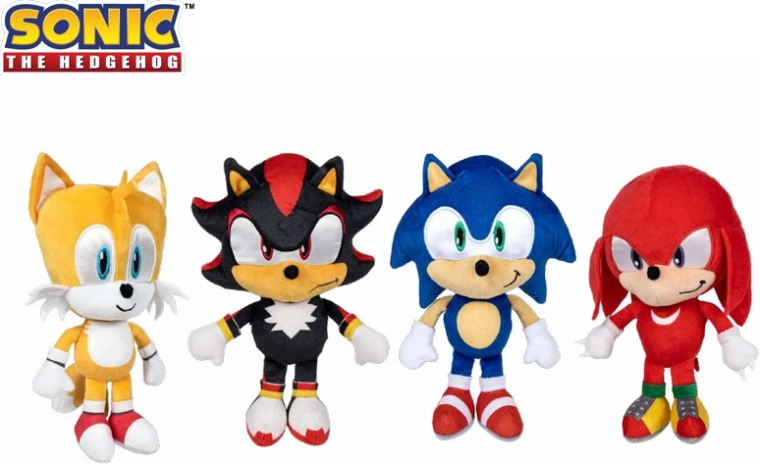 Figura de peluche SONIC THE HEDGEHOG 22 cm