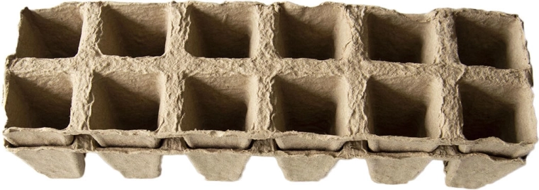 Semilleros de papel de 12 celdas (2 uds.)