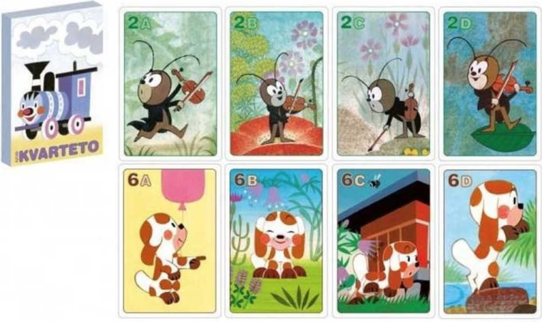 AKIM juego de cartas Cuarteto Mašinka