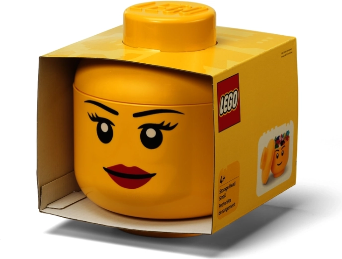 Cabeza de almacenamiento LEGO S con niña